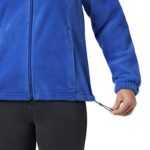 Columbia Women’s Benton Springs Full Zip Fleece Jacket, Lapis Blue, Medium