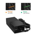 Xbox One Power Supply Brick, [Enhanced Version] CTPOWER AC Adapter Power Supply Charger Cord Replacement for Xbox One 100-240V, Black