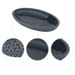 Emibele Jewelry Tray, Honeycomb Resin Jewelry Organizer for Ring, Earring, Necklace, Bracelet, Watches, Hairpin, Trinkets, Vanity, Desktop Decorative Bowl – Gray