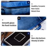 SIDUCAL Porcelain Bakeware Set, Ceramic Baking dish pan, 10 x 7 inch Casserole Dish Set Rectangular Baking Pans Set, Lasagna Pan for Cooking Cake Dinner Kitchen, Dishwasher Safe