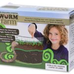 Nature Gift Store Kids Worm Farm Observation Kit Shipped with Live Worms