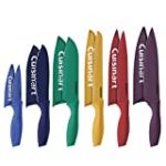 Cuisinart C55-12PCKSAM 12 Piece Color Knife Set with Blade Guards (6 knives and 6 knife covers), Jewel – Amazon Exclusive
