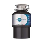 InSinkErator 79024-ISE Garbage Disposal, Badger Continuous Feed, 1 HP, Black