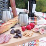 Premium Solid Stainless Steel Wine Glasses PLUS Recipe eBook | Stemless Wine Glass Set of 4, for Men and Women | Large 18 Ounce by Backyard Bum | Unbreakable and Tip Resistant for Perfect Entertaining