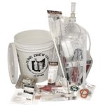 Strange Brew Home Brew Winemaking Kit Strange Brew Home-Brew Winemaking Kit Ultimate Wine Making Equipment Starter Kit with 6 gal Glass Carboy