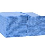 Tork 192181A Foodservice Cloth, 1/4 Fold, 1-Ply, 13″ Width x 21″ Length, Blue/White (Case of 1 Box, 240 Cloths)