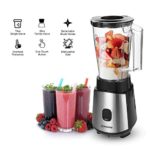HEIHOX Personal Blender for Shakes, Smoothies, Food Prep and Frozen Blending, with BPA Free 32 Oz. Jar and 19 Oz. To-go Cups, Countertop Smoothies Blenders for Kitchen, Black