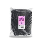100 Pack Black Micro Nylon Hairnets 24” Size Disposable Black Hairnets with Elastic Edge Mesh Stretchable Hairnet Caps for Food Service Cooking Industrial Use Lightweight Breathable Wholesale Price