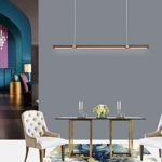 Led Pendant Light ,Simple Modern Ceiling Pendant Lamp, Metal Hanging Pendant Light for Living Room Dining Room Lighting