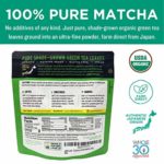 Jade Leaf Organic Matcha Green Tea Powder – Authentic Japanese Origin – Premium Second Harvest Culinary Grade (1.06 Ounce)