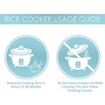 Black+Decker Uncooked Rice Cooker, 3-cup, White