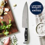 J.A. Henckels International Statement Kitchen Knife Set with Block, 15-pc, Chef Knife, Steak Knife set, Kitchen Knife Sharpener, Light Brown