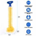 Mr Scrappy Universal Garbage Disposal Brush, Sturdy Grip Handle, 11-Inches