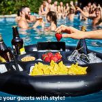 DIVEBLAST: Premium Floating Drink Holder for Pools & Hot Tub – Beach & Outdoor Cup Holder – Fun, Versatile & Portable Serving Bar