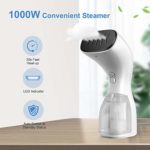 Handheld Steamer,Portable Clothes Iron,Travel Garment Steamer Small Clothing Wrinkle Remover for home College, Mini Lightweight Powerful Steamer with Steamfast Auto Shut Off for All Fabrics (white)
