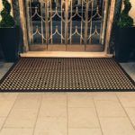 Rubber Floor Mats for Kitchen Anti-Fatigue Mat New Out Door Commercial Heavy Duty Drainage Floor Bath Mat Black 36″ x 60″ Bar Floor Mat