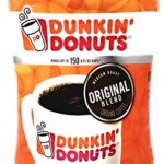 Dunkin Donuts Original Blend Ground Coffee – 90 oz Total – 45 oz Per Canister – Pack of 2 Canisters of Dunkin Donuts Ground Coffee – 100% Arabica Coffee – Medium Roast Coffee