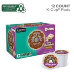Green Mountain Coffee Duos White Chocolate + Vanilla, Keurig Single Serve K Cup Pods, 2.915Count (Pack Of 12)