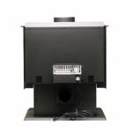 Ashley Hearth AW2520E-P 2,500 Sq. Ft. EPA Certified Pedestal Wood Burning Stove, Medium, Black