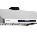 XtremeAir PX10-U30, 30″, LED Lights, Baffle Filter W/Grease Drain Tunnel, 1.0mm Non-Magnetic Stainless Steel, Under Cabinet Mount Range Hood