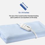 Conair Comfort Moist/Dry Heating Pad, Heating Pad for Pain Relief, Standard Size (12-inches x 14-inches)