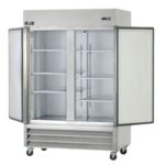 Arctic Air AR49 54″ Two Section Solid Door Reach-in Commercial Refrigerator – 49 cu. ft.