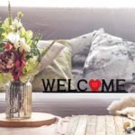 Welcome Table Decoration Set with 12 Pieces Wooden Decorative Sign Welcome Letter Sign Christmas Table Centerpiece Christmast Wooden Sign for Merry Christmas Decor Dinner Table Topper Home Room