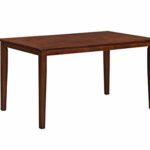 Kings Brand Furniture – Kurmer 7 Pcs Wood Kitchen Dining Table Set. Table & 6 Chairs, Cappuccino