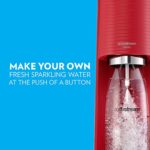 SodaStream Terra Sparkling Water Maker (Red) with CO2 and DWS Bottle