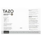 Tazo K-Cup Pods For a Bold Traditional Breakfast-Style Tea Black Tea Caffeinated Tea Morning Drink 10 ct, Pack of 6