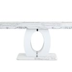 Global Furniture USA Dining Table, Marble