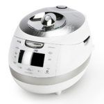 Cuckoo Electric Induction Heating Pressure Rice Cooker, 6 Cups, White