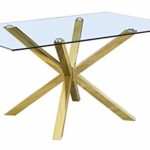 Best Quality Furniture Dining Table Only Gold