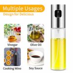 Oil Sprayer Bottle, 100ml Oil Spray Versatile Glass ,Olive Oil Sprayer Mister,Olive Oil Spray for cooking, Salad, BBQ, Kitchen Baking, Roasting