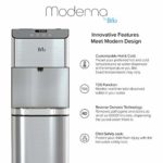Brio Moderna Reverse Osmosis Bottleless Water Cooler Dispenser – Self-Cleaning, Dispenses Hot and Cold Water, TDS Meter, Child Safety Lock, Digital Display and LED Light