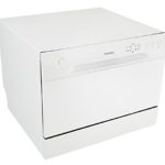 Danby DDW621WDB Countertop Dishwasher with 6 Place Settings, 6 Wash Cycles and Silverware Basket, Energy Star-Rated with Low Water Consumption and Quiet Operation