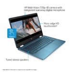 Laptop HP X360 14a Chromebook 14″ HD Touchscreen, Entertaining from Any Angle Intel Celeron, 4GB DDR4 64GB eMMC WiFi Webcam Stereo Speakers Bluetooth 4.2 Chrome Blue Metallic Color