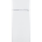 Summit FF946W 8.8 cu.ft. Frost-Free Refrigerator-Freezer With Glass Shelves In Slim 22” Width For Small Kitchens, White
