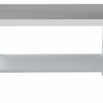 KoolMore EQT-163048 16 Gauge Stainless Steel Commercial Equipment Stand – 30 x 48 Heavy Duty Griddle Stand with Undershelf