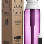 Brita Plastic Water Filter Bottle, 26 Ounce, Orchid, 1 Count