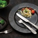 DANIALLI 30 Piece Silverware Set For 6, 18 10 Stainless Steel Silverware Set, Modern Imperial Flatware Set, Include Knife/Fork/Spoon & Long Teaspoon/Salad Fork Mirror-Polished Dishwasher Safe Cutlery