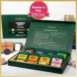 VAHDAM, Assorted Tea Bag Sampler Gift Set for Mothers Day – 8 Tea Flavors, 40 Tea Bags | Black Tea, Green Tea, Oolong Tea, Chai Tea, Herbal Tea | Best Mother’s Day Gift | Tea Gift Sets for Mom