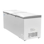 KoolMore Commercial Deep Chest Freezer with Two Wire Basket, 24 cu. ft. Extra Large Food and Meat Storage, for Commercial and Home Use ETL Certification (White) [SCF-24C]