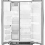 Kenmore 36″ Side-by-Side Refrigerator and Freezer with 25 Cubic Ft. Total Capacity, Stainless Steel