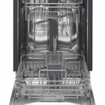 Danby 18 Inch Built in Dishwasher, 8 Place Settings, 6 Wash Cycles and 4 Temperature + Sanitize Option, Energy Star Rated with Low Water Consumption and Quiet Operation – Stainless (DDW1804EBSS)