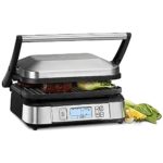 Cuisinart GR-6S Smokeless Contact Griddler Bundle with 1 Year Extended Protection Plan