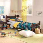 KidKraft Wooden Addison Modern Twin Sized Bed for Children – Espresso, Gift for Ages 4+