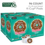 The Original Donut Shop Regular, Single-Serve Keurig K-Cup Pods, Medium Roast Coffee Pods, 96 Count