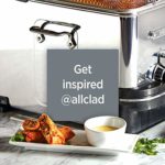 All-Clad EJ814051 3.5 L Easy Clean Pro Stainless Steel Deep Fryer with Digital Timer and Adjustable temperature, Silver