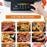 COMMERCIAL CHEF 9-In-1 Contact Grill